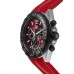 Replica Tag Heuer Formula 1 Chronograph Red Dial Rubber Strap Men‘s Watch CAZ101AN.FT8055