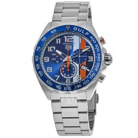Replica Tag Heuer Formula 1 X Gulf Special Edition Blue Dial Steel Men‘s Watch CAZ101AT.BA0842