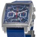 Replica Tag Heuer Monaco Blue Dial Rubber Strap Men‘s Watch CBL2182.FT6235