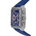 Replica Tag Heuer Monaco Blue Dial Rubber Strap Men‘s Watch CBL2182.FT6235