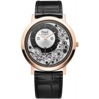 Replica Piaget Altiplano Ultimate Automatic Silver Dial Rose Gold Men‘s Watch G0A43120