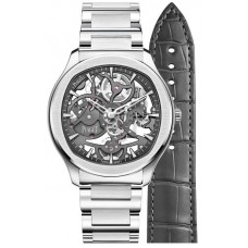 Replica Piaget Polo Skeleton Grey Steel Men‘s Watch G0A45001&