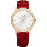 Replica Piaget Altiplano Silver Dial Diamond Rose Gold Women‘s Watch G0A45406