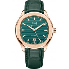 Replica Piaget Polo Date Green Dial Rose Gold Men‘s Watch G0A47010