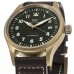 Replica IWC Pilot‘s Automatic Spitfire Green Dial Brown Men‘s Watch IW326802