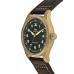 Replica IWC Pilot‘s Automatic Spitfire Green Dial Brown Men‘s Watch IW326802