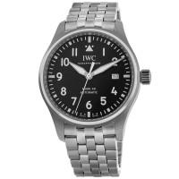 Replica IWC Pilot‘s Mark XX Black Dial Steel Men‘s Watch IW328202