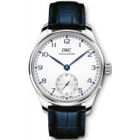 Replica IWC Portugieser Automatic Silver Dial Blue Men‘s Watch IW358304