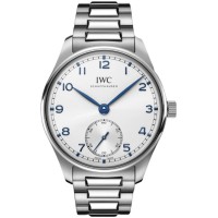 Replica IWC Portugieser Silver Dial Steel Men‘s Watch IW358312&