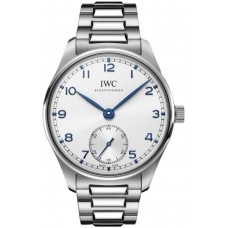 Replica IWC Portugieser Silver Dial Steel Men‘s Watch IW358312&