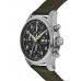 Replica IWC Pilot‘s Spitfire Chronograph Black Dial Green Strap Men‘s Watch IW387901