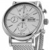 Replica IWC Portofino Chronograph Silver Dial Mesh Bracelet Men‘s Watch IW391028