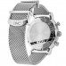 Replica IWC Portofino Chronograph Silver Dial Mesh Bracelet Men‘s Watch IW391028