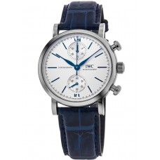 Replica IWC Portofino Chronograph Silver Dial Men‘s Watch IW391407