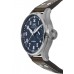 Replica IWC Big Pilot‘s Le Petit Prince Blue Dial Brown Leather Men‘s Watch IW501002