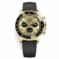 Replica Rolex Cosmograph Daytona Champagne Black Sub-dials Men‘s Watch M116518LN-0048