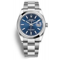 Replica Rolex Datejust 36 Blue Dial Women‘s Watch M126200-0006