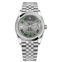 Replica Rolex Datejust 36 Slate Roman Dial Women‘s Watch M126200-0017