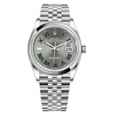 Replica Rolex Datejust 36 Slate Roman Dial Women‘s Watch M126200-0017