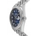 Replica Rolex Datejust 36 Steel &White Gold Blue Diamond Dial Women‘s Watch M126234-0037