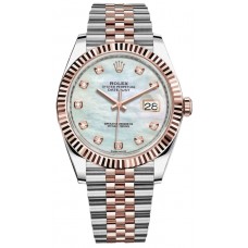 Replica Rolex Datejust 41 Steel and Everose Gold Mother of Pearl Diamond Jubilee Men‘s Watch M126331-0014 Replica Rolex Datejust 41 Steel and Everose Gold Mother of Pearl Diamond Jubilee Men‘s Watch M126331-0014