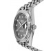 Replica Rolex Datejust 41 Steel &White Gold Rhodium Diamond Dial Fluted Bezel Men‘s Watch M126334-0006
