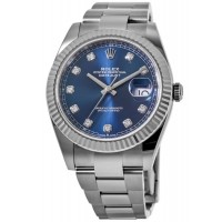 Replica Rolex Datejust 41 Blue Diamond Dial Men‘s Watch M126334-0015 Replica Rolex Datejust 41 Blue Diamond Dial Men‘s Watch M126334-0015