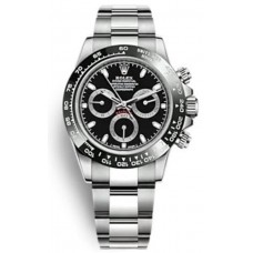 Replica Rolex Cosmograph Daytona Black Dial Men‘s Watch M126500LN-0002