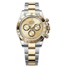 Replica Rolex Cosmograph Daytona and Yellow Gold Golden Dial Men‘s Watch M126503-0004