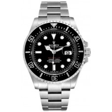 Replica Rolex Sea-Dweller Black Dial Oystersteel Men‘s Watch M126600-0002