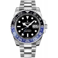 Replica Rolex GMT Master ll Batman Oyster Bracelet Men‘s Watch M126710BLNR-0003