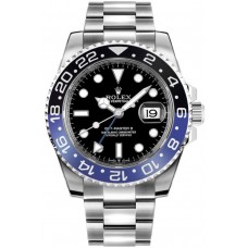 Replica Rolex GMT Master ll Batman Oyster Bracelet Men‘s Watch M126710BLNR-0003