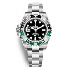 Replica Rolex GMT Master ll Sprite Lefty Oyster Bracelet Men‘s Watch M126720VTNR-0001