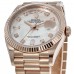 Replica Rolex Day-Date Rose Gold Mother-of-Pearl Diamond Dial Women‘s Watch M128235-0029 Replica Rolex Day-Date Rose Gold Mother-of-Pearl Diamond Dial Women‘s Watch M128235-0029