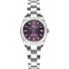 Replica Rolex Oyster Perpetual No-Date Grape Dial Women‘s Watch M176200-0016