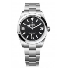 Replica Rolex Explorer 40 Black Dial Oystersteel Oyster Bracelet Men‘s Watch M224270-0001