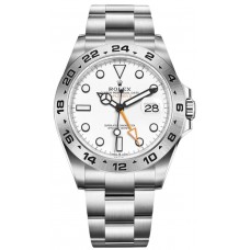 Replica Rolex Explorer ll White Dial Men‘s Watch M226570-0001&