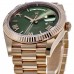 Replica Rolex Day-Date 40 18k Everose Gold Olive Green Dial 60th Anniversary Men‘s Watch M228235-0025