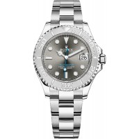 Replica Rolex Yacht-Master Dark Rhodium Dial Women‘s Watch M268622-0002