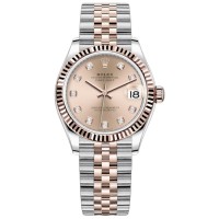 Replica Rolex Datejust 31 Rose Diamond Dial Women‘s Watch M278271-0024