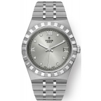 Replica Tudor Royal Silver Diamond Dial Unisex Watch M28400-0002