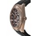Replica Rolex Sky-Dweller 18kt Everose Gold Chocolate Dial OysterFlex Rubber Strap Men‘s Watch M326235-0005