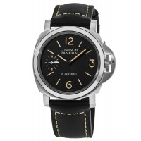 Replica Panerai Luminor Base 44mm Black Dial Steel Men‘s Watch PAM00915-SD