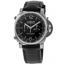 Replica Panerai Luminor Chrono Black Dial Men‘s Watch PAM01109