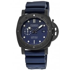 Replica Panerai Submersible QuarantaQuattro Carbotech Blu Abisso Men‘s Watch PAM01232