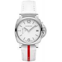 Replica Panerai Luminor Due Luna Rossa White Dial Unisex Watch PAM01306