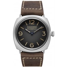 Replica Panerai Radiomir Tre Giorni Manual Wind Black Dial Men‘s Watch PAM01334
