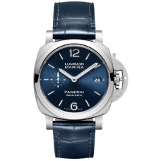 Replica Panerai Luminor Marina Blue Dial Men‘s Watch PAM01393