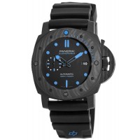 Replica Panerai Submersible 47MM Carbotech Automatic Rubber Strap Men‘s Watch PAM01616