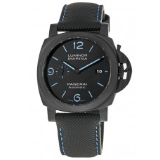 Replica Panerai Luminor Marina Carbotech Automatic Black Dial Rubber Strap Men‘s Watch PAM01661 Replica Panerai Luminor Marina Carbotech Automatic Black Dial Rubber Strap Men‘s Watch PAM01661